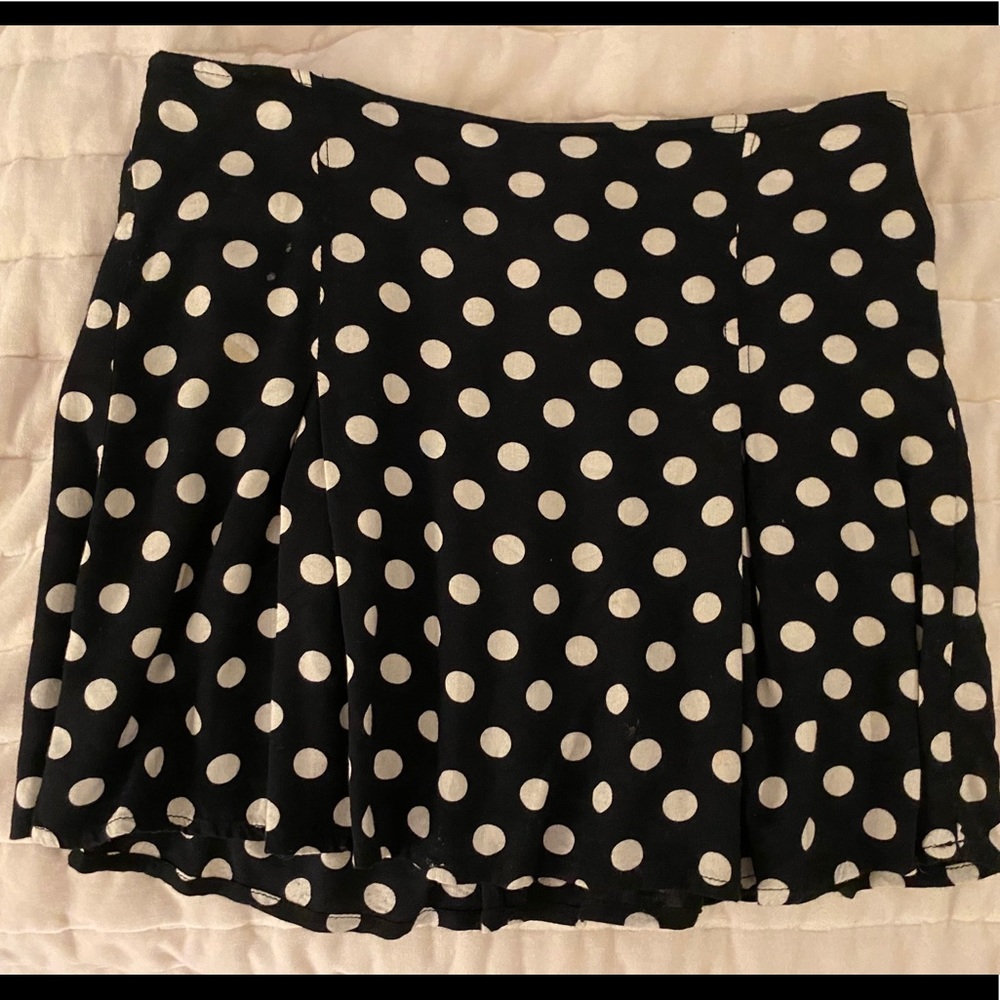 Polka dot skirt